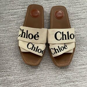 Chloe woody mule